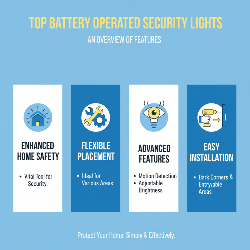 Top Battery Operated Security Lights for Enhanced Home Safety