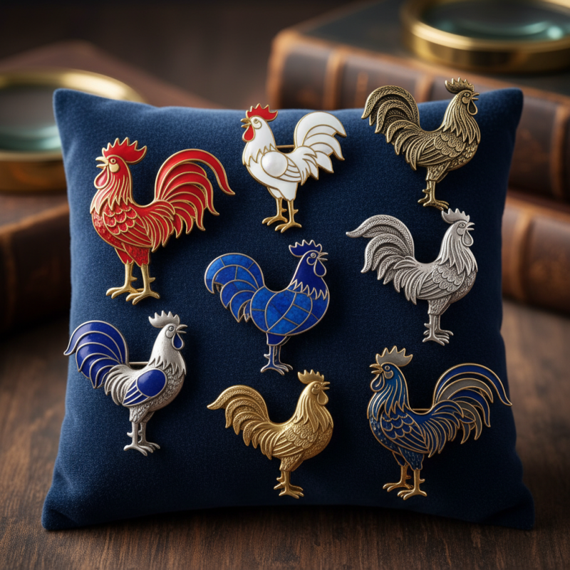 How to Choose the Perfect Rooster Lapel Pin for Your Collection?