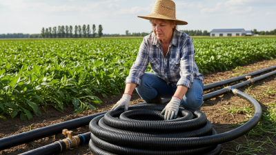 How to Choose the Best Black Flexible PVC Irrigation Pipe?