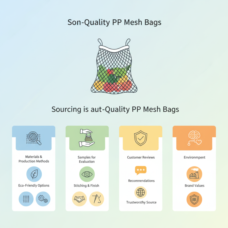 Top Tips for Sourcing High Quality PP Mesh Bags?