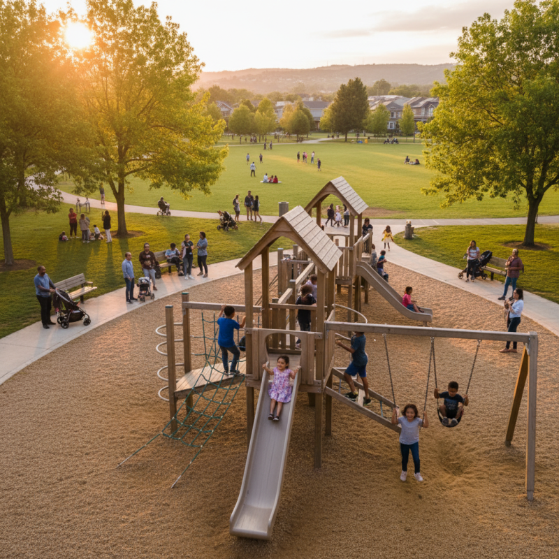 Why Choose a Playground In The Park for Community Fun?