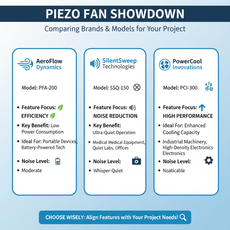 How to Choose the Right Piezo Fan for Your Project in 2026?