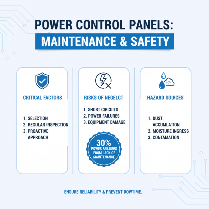 How to Choose the Right Power Control Panel for Your Needs?
