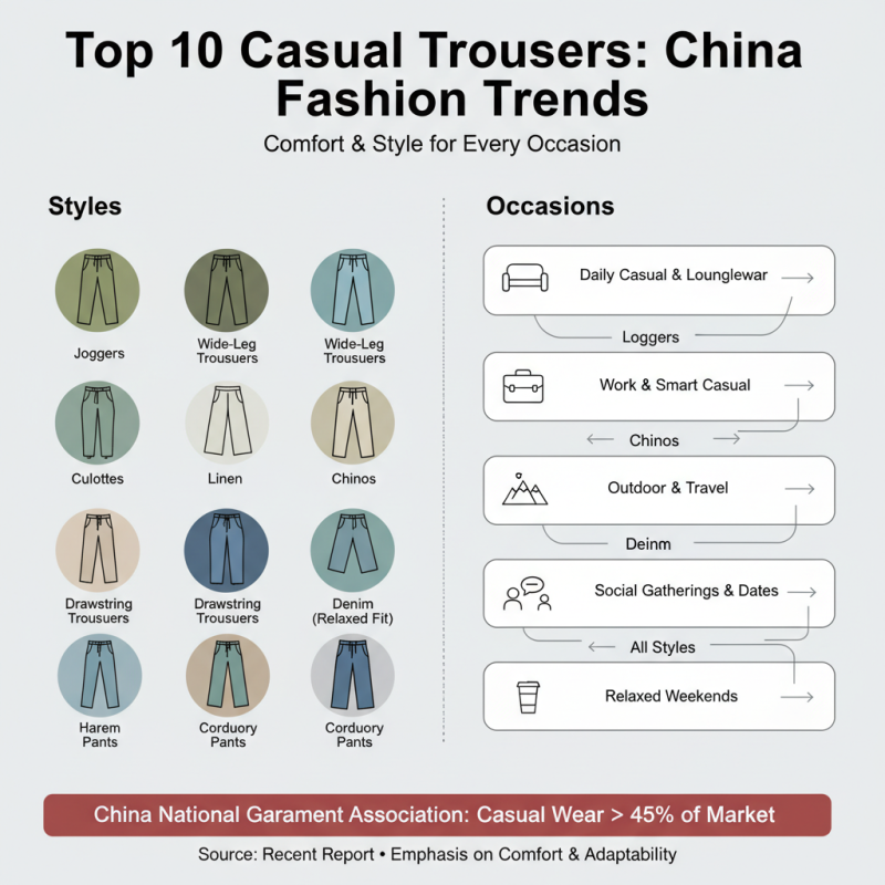 Top 10 Casual Trousers Styles for Everyday Wear in China