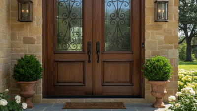 How to Choose Double Front Entry Doors for Your Home?