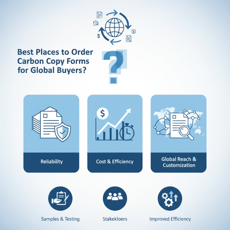 Best Places to Order Carbon Copy Forms for Global Buyers?