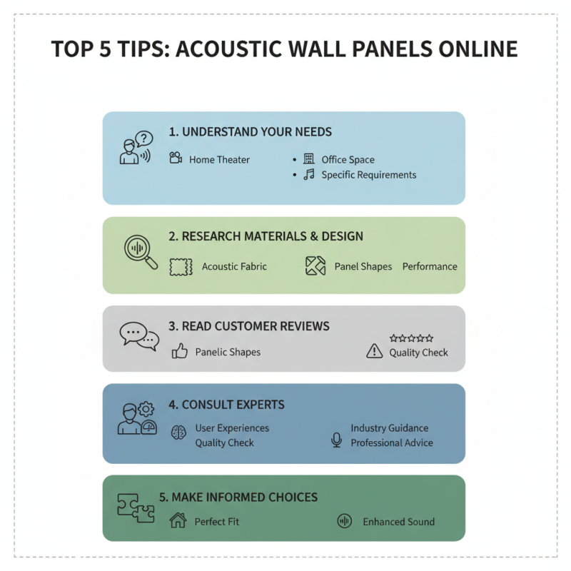 Top 5 Tips for Buying Acoustic Wall Panels for Sale Online?