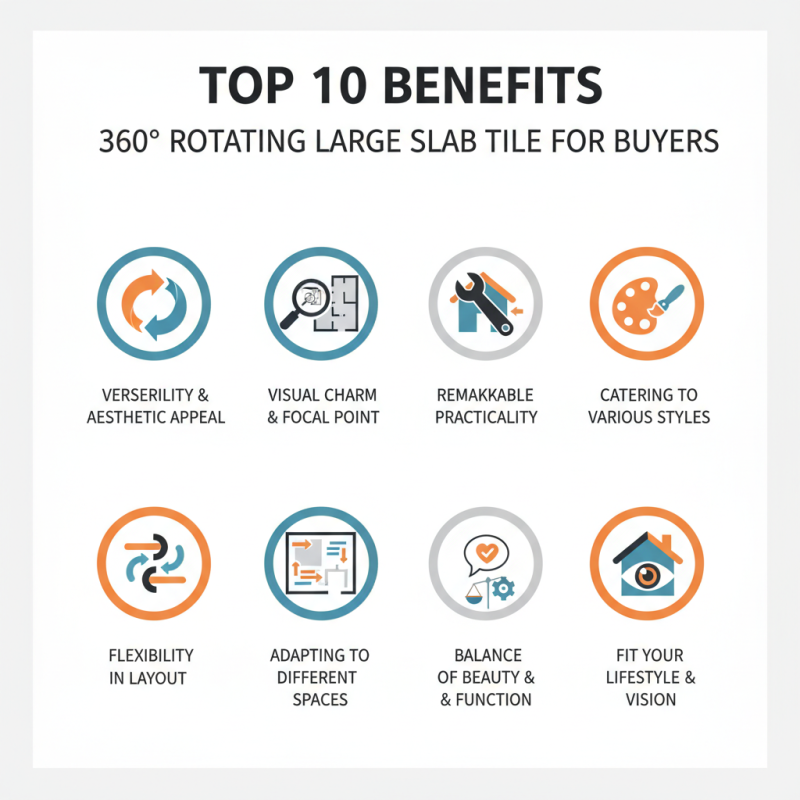 Top 10 Benefits of 360 Degree Rotating Large Slab Tile for Buyers?