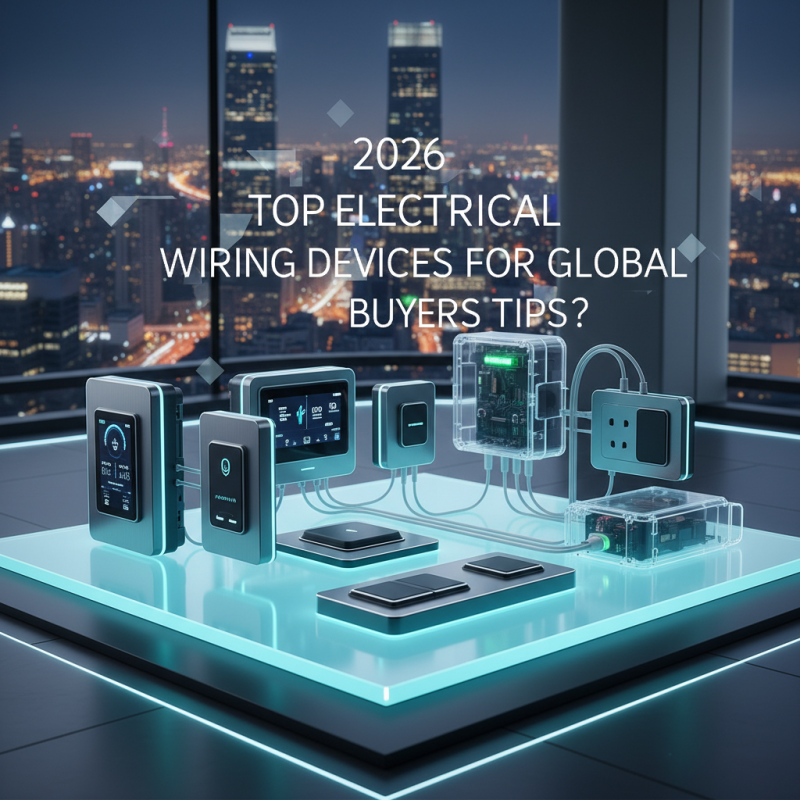 2026 Top Electrical Wiring Devices for Global Buyers Tips?