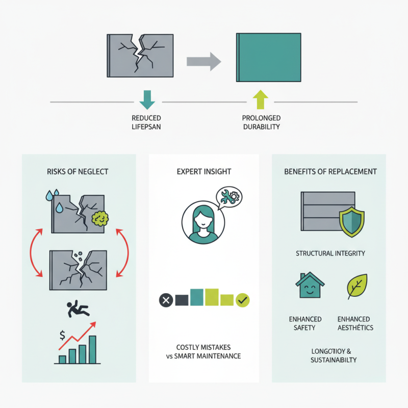 Why Should You Replace Damaged WPC Panel for Longevity?