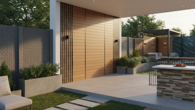 Top 10 Wpc Panel Design Ideas for Outdoor Spaces?
