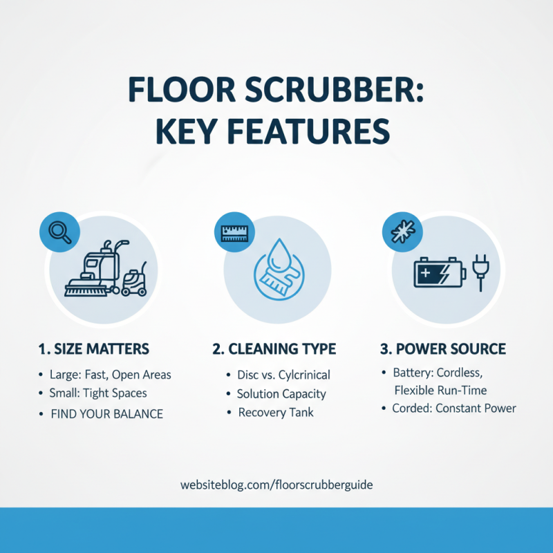 How to Choose the Best Floor Scrubber Machine for Your Needs?