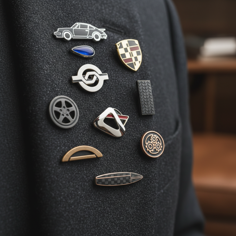 Top 10 Stylish Porsche Lapel Pins for Car Enthusiasts?