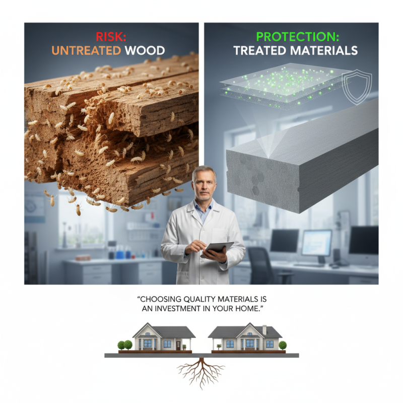 Устойчивость к термитам: как выбрать лучшие материалы?