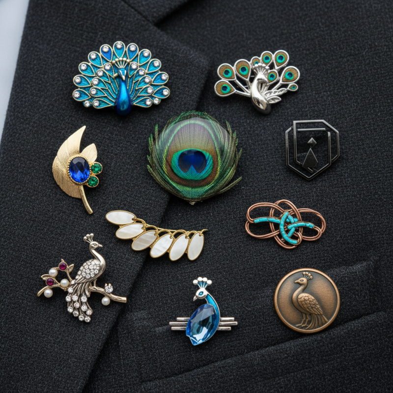 Top 10 Peacock Lapel Pin Designs You Must Consider?