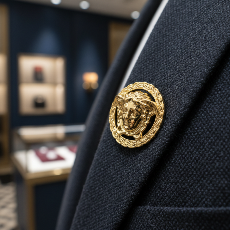 Why Choose Versace Lapel Pin for Your Luxury Collection?