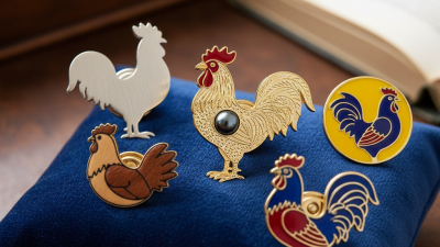 Top Rooster Lapel Pin Designs for Stylish Gifts Worldwide?