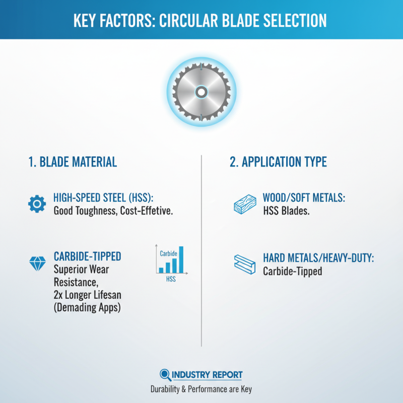 How to Choose the Right Circular Blades for Your Needs?