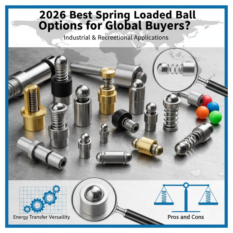 2026 Best Spring Loaded Ball Options for Global Buyers?