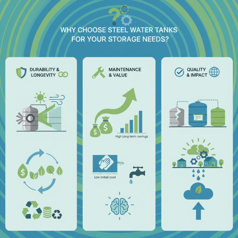 Why Choose Steel Water Tanks for Your Storage Needs?