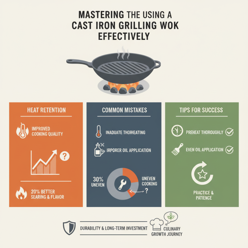 Top Tips for Using a Cast Iron Grilling Wok Effectively?