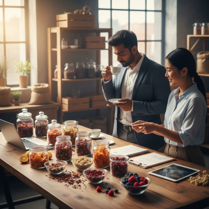 How to Source Quality Fruit and Flower Tea for Global Buyers?