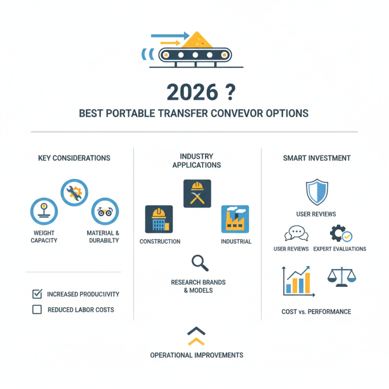 2026 Best Portable Transfer Conveyor Options for Your Needs?