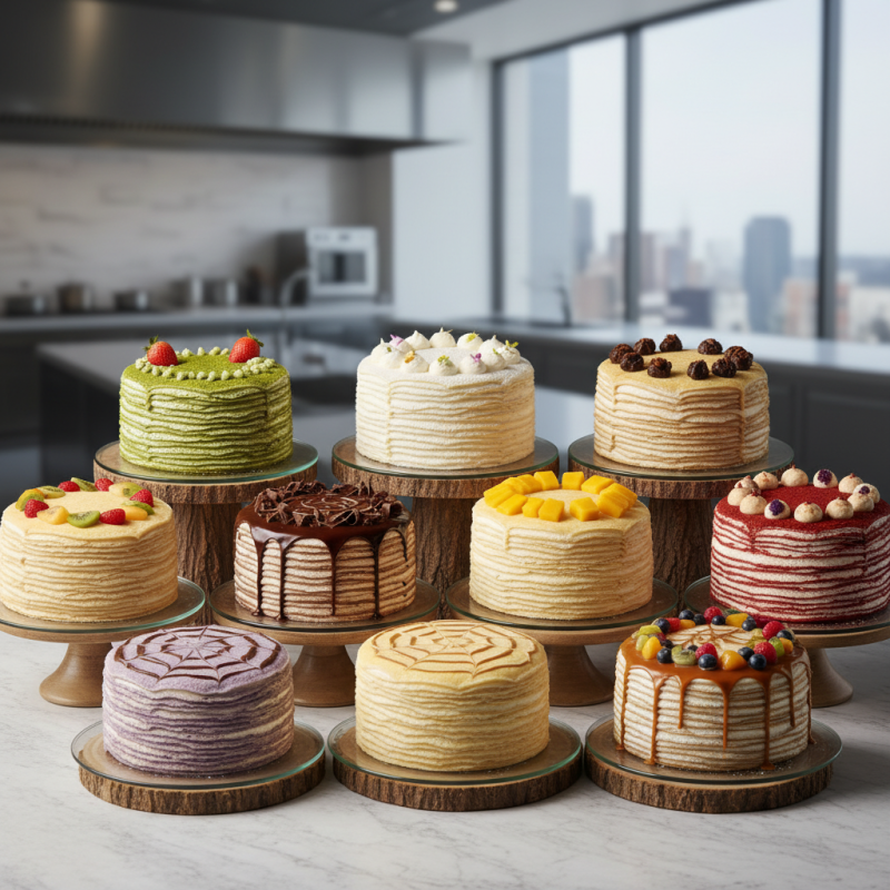 China Top 10 Crepe Cake Suppliers for Global Buyers