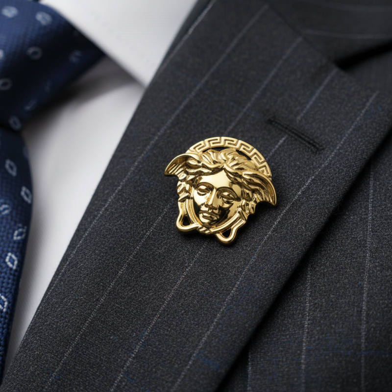 Why Choose Versace Lapel Pin for Your Fashion Statement?