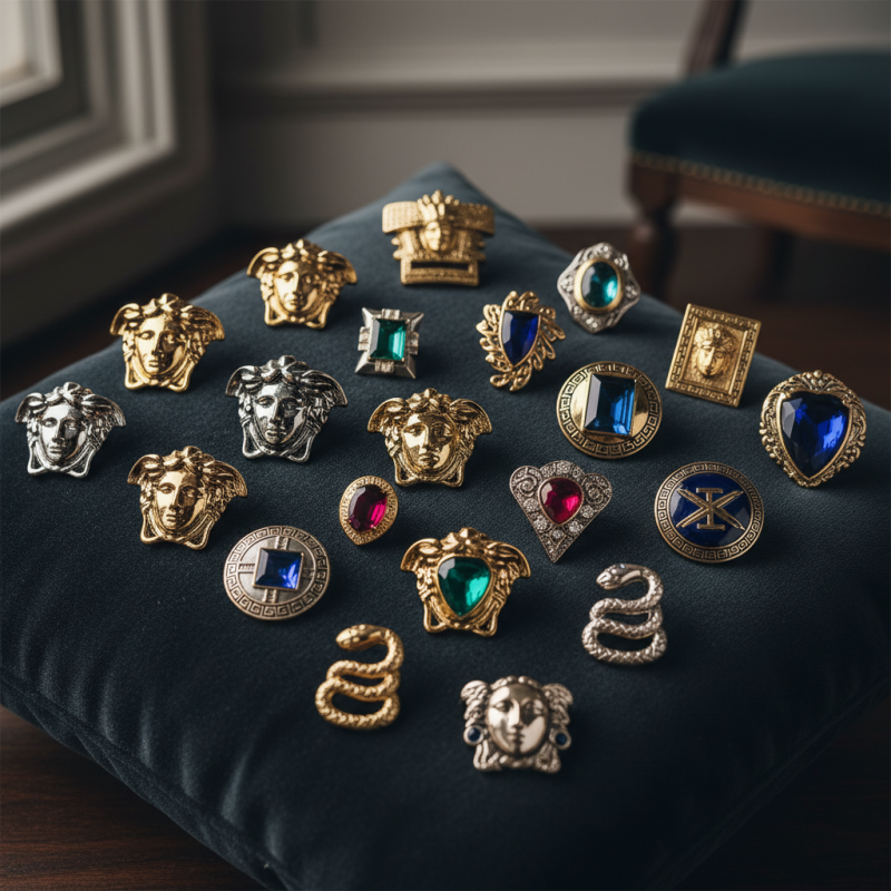 How to Choose the Perfect Versace Lapel Pin for Your Collection?