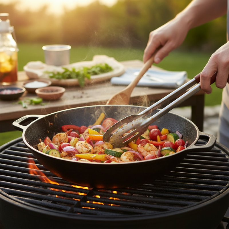 Top 10 Benefits of Using a Cast Iron Grilling Wok for Cooking?