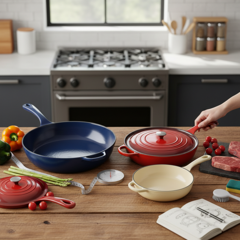 2026 How to Choose the Best Cast Enamel Skillet?