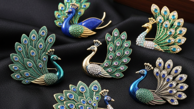China Top Peacock Lapel Pin Wholesale for Global Buyers?