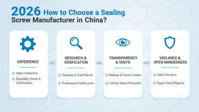 2026 How to Choose a Sealing Screw Manufacturer in China?
