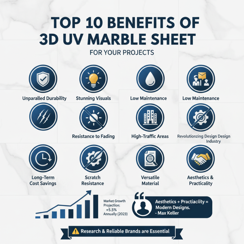 Top 10 Benefits of 3D UV Marble Sheet for Your Projects?