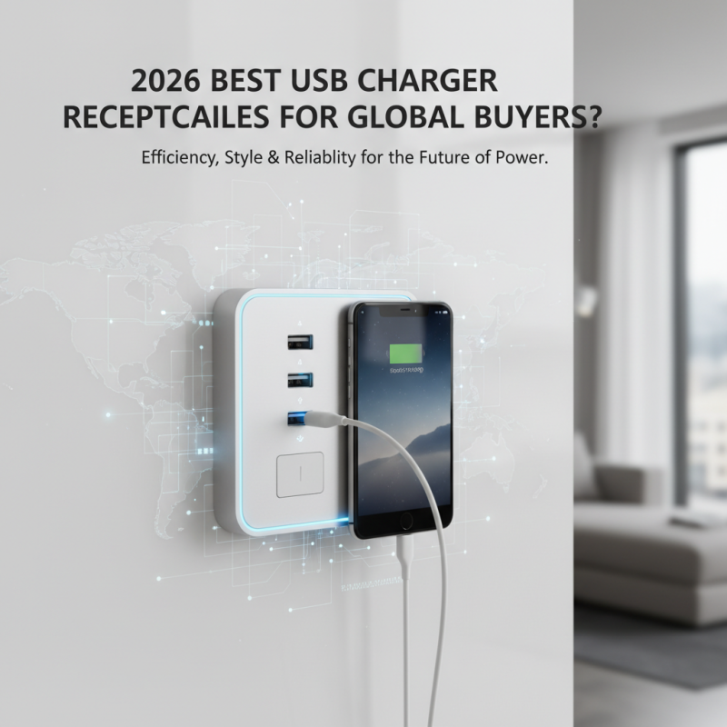 2026 Best USB Charger Receptacles for Global Buyers?