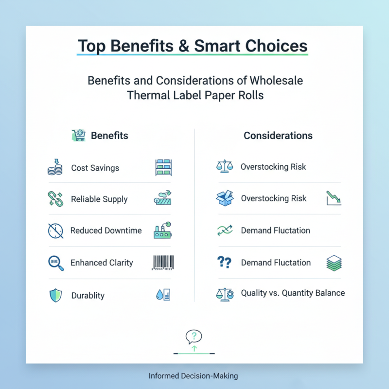 Top 10 Benefits of Buying Thermal Label Paper Rolls Wholesale?
