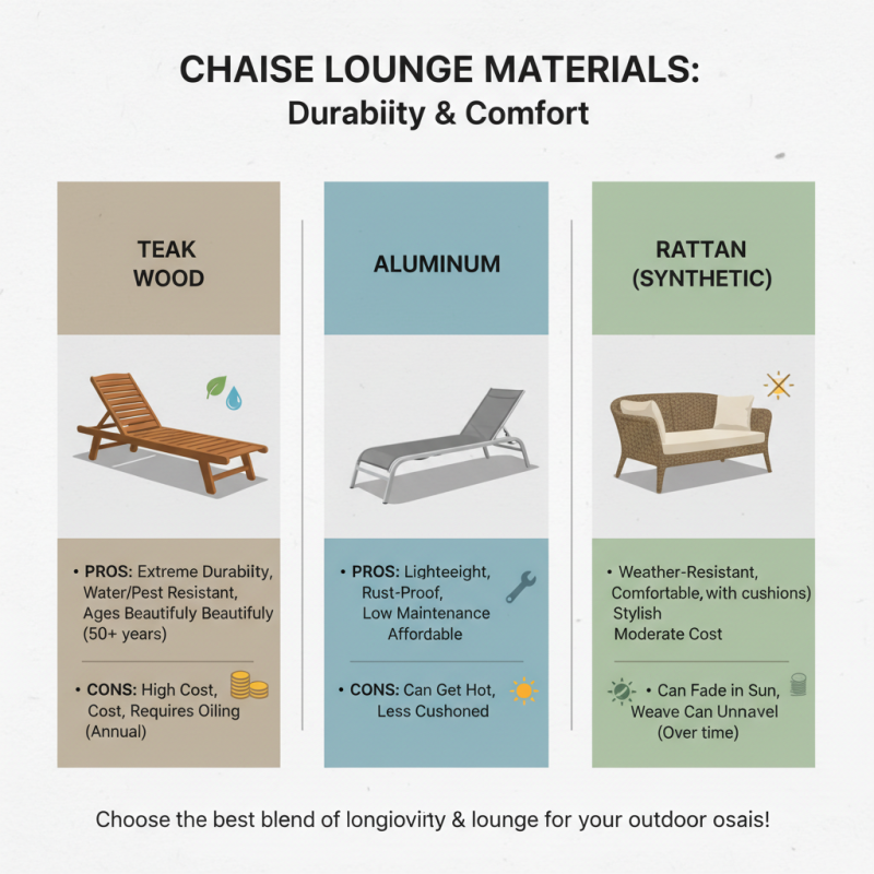 Essential Tips for Choosing the Best Outdoor Chaise Lounge?