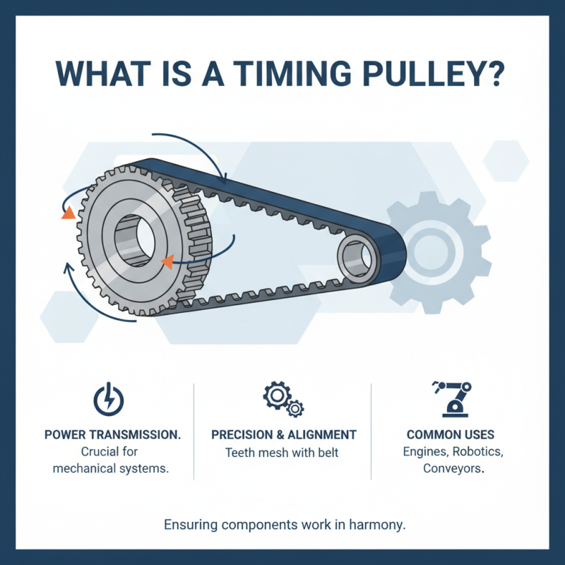 What is a Timing Pulley and How Does it Work?