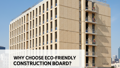 2026 Экологичная Строительная Плита Почему стоит выбрать?