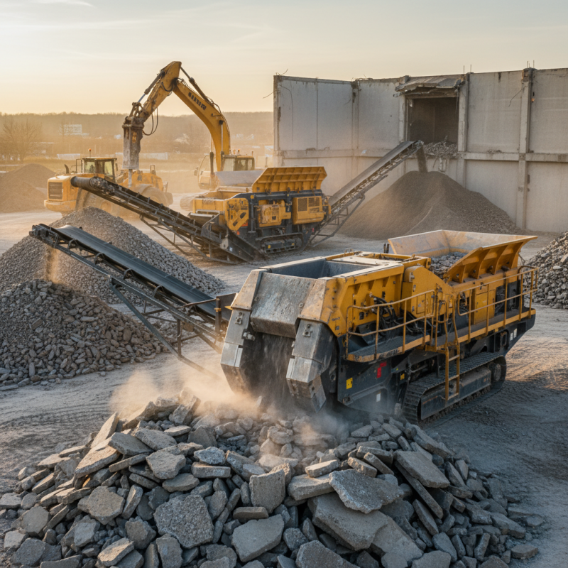 Top Concrete Crusher Types for Effective Demolition and Recycling?