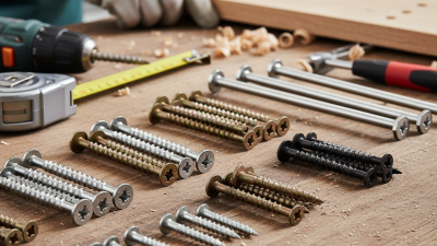 2026 How to Choose the Right Hex Head Wood Screws?