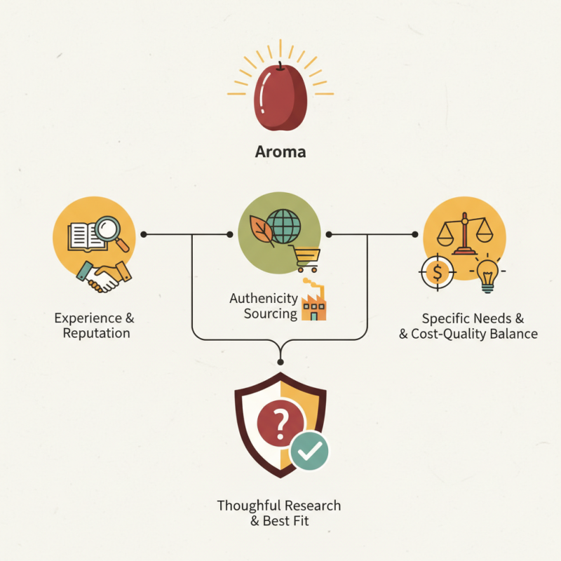 How to Choose the Best Jujube Aroma Manufacturers for Your Needs?