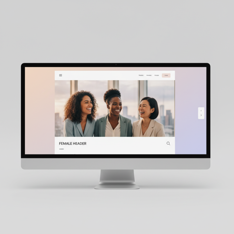Top Female Header Styles for Effective Website Design Today?