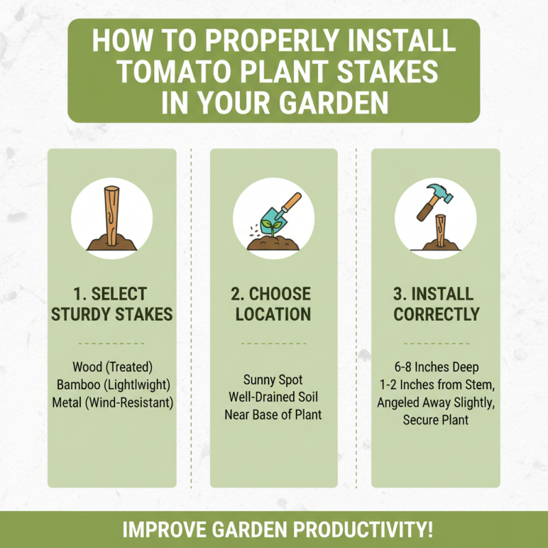 What is the Best Type of Tomato Plant Stakes for Your Garden?