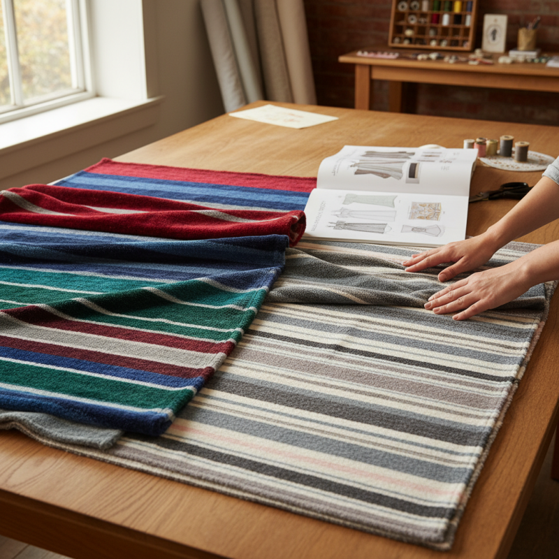 How to Choose Chenille Stripe Fabric for Your Projects?