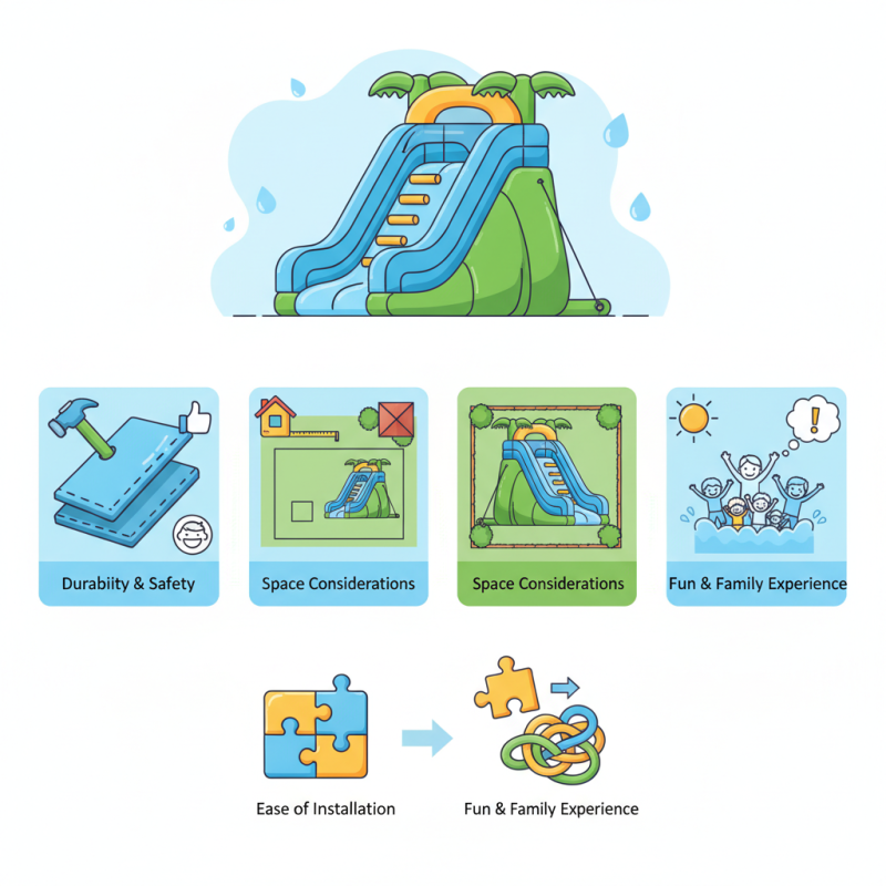 How to Choose the Best Big Inflatable Water Slide for Summer?