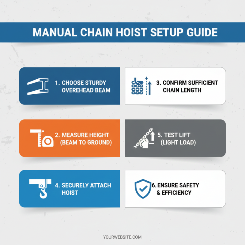 How to Use a Manual Chain Hoist Effectively for Heavy Lifting?