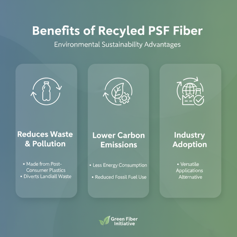 Top 5 Benefits of Using Recycled PSF Fiber in Industries?