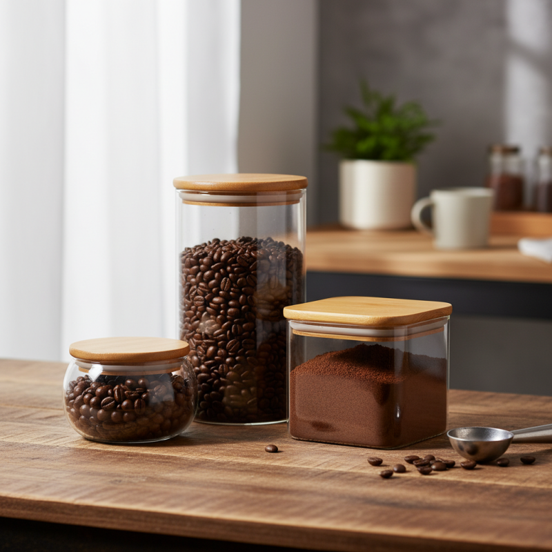 Best Glass Coffee Storage Containers from China Factory?
